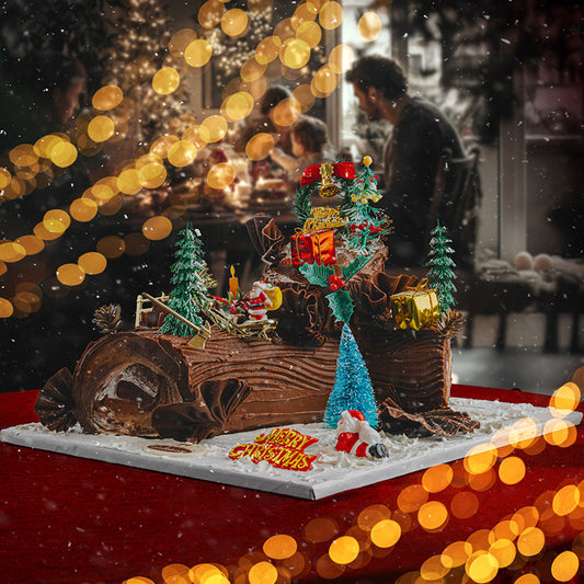 Christmas Log Cake