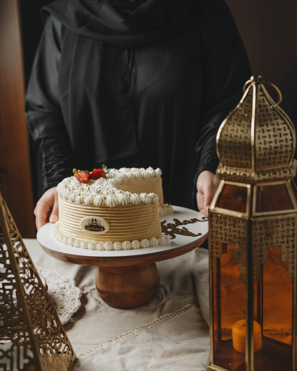 Ramadan crescent Cake