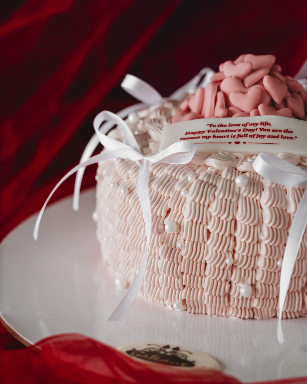 Pink Ribbon Cake