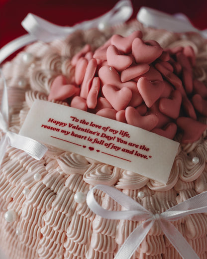 Pink Ribbon Cake